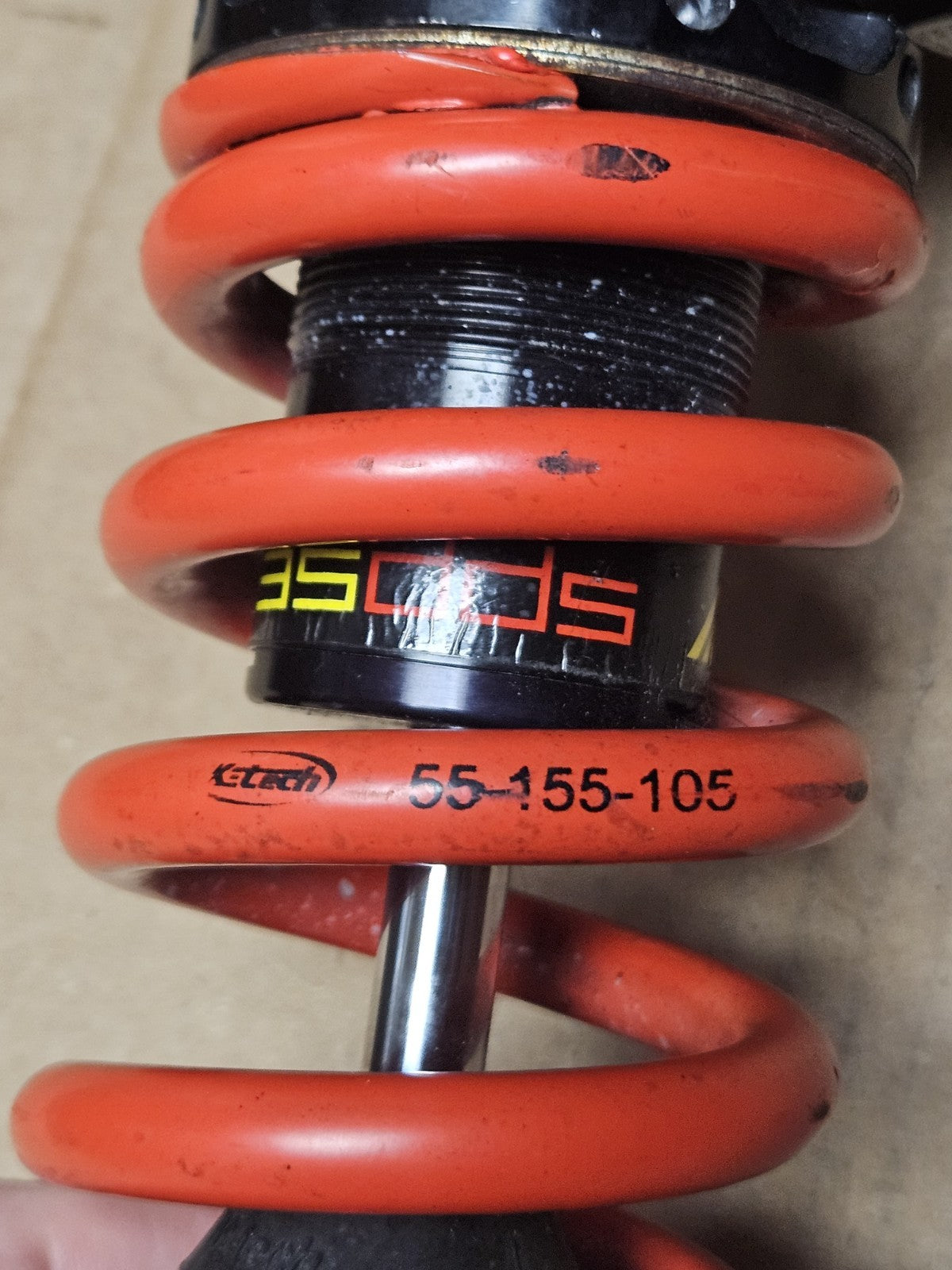 09-16 Aprilia 1000 RSV4RR RF K-Tech DDS Lite Rear Shock Suspension4