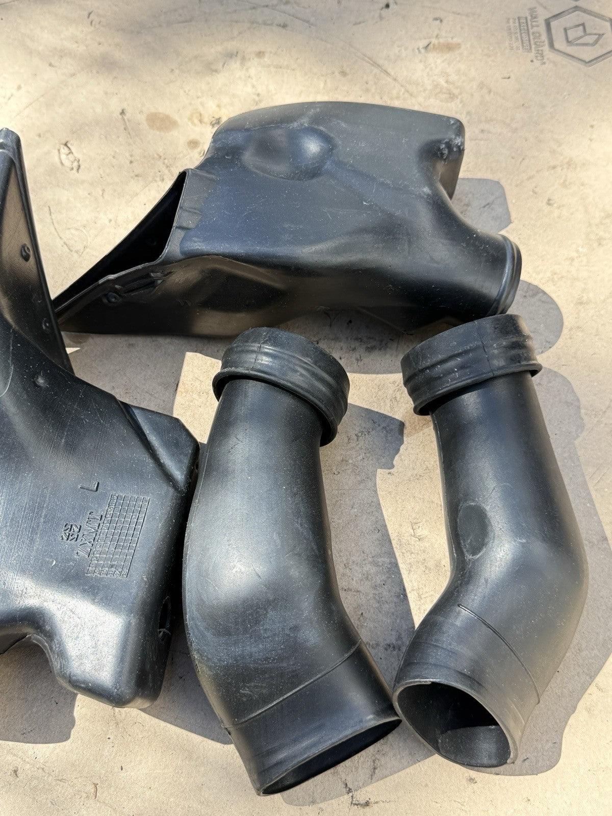 05-06 Honda CBR600RR Aftermarket Ram Air Intake Duct Tube Snorkel Cowl Inlet
