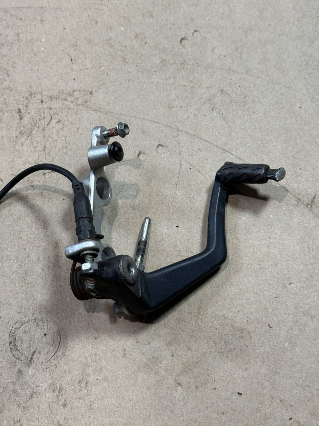 Ducati 848 Evo 1098 1198 1198R Rear Brake Lever Pedal OEM BENT DAMAGED 45720421A