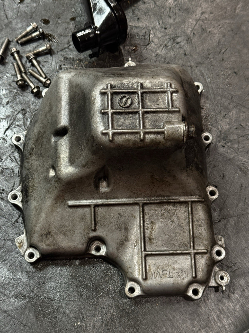 2008-2011 Honda CBR1000RR ABS SC59 OEM Engine Oil Pan Sump Bottom 11210-MFL-00010