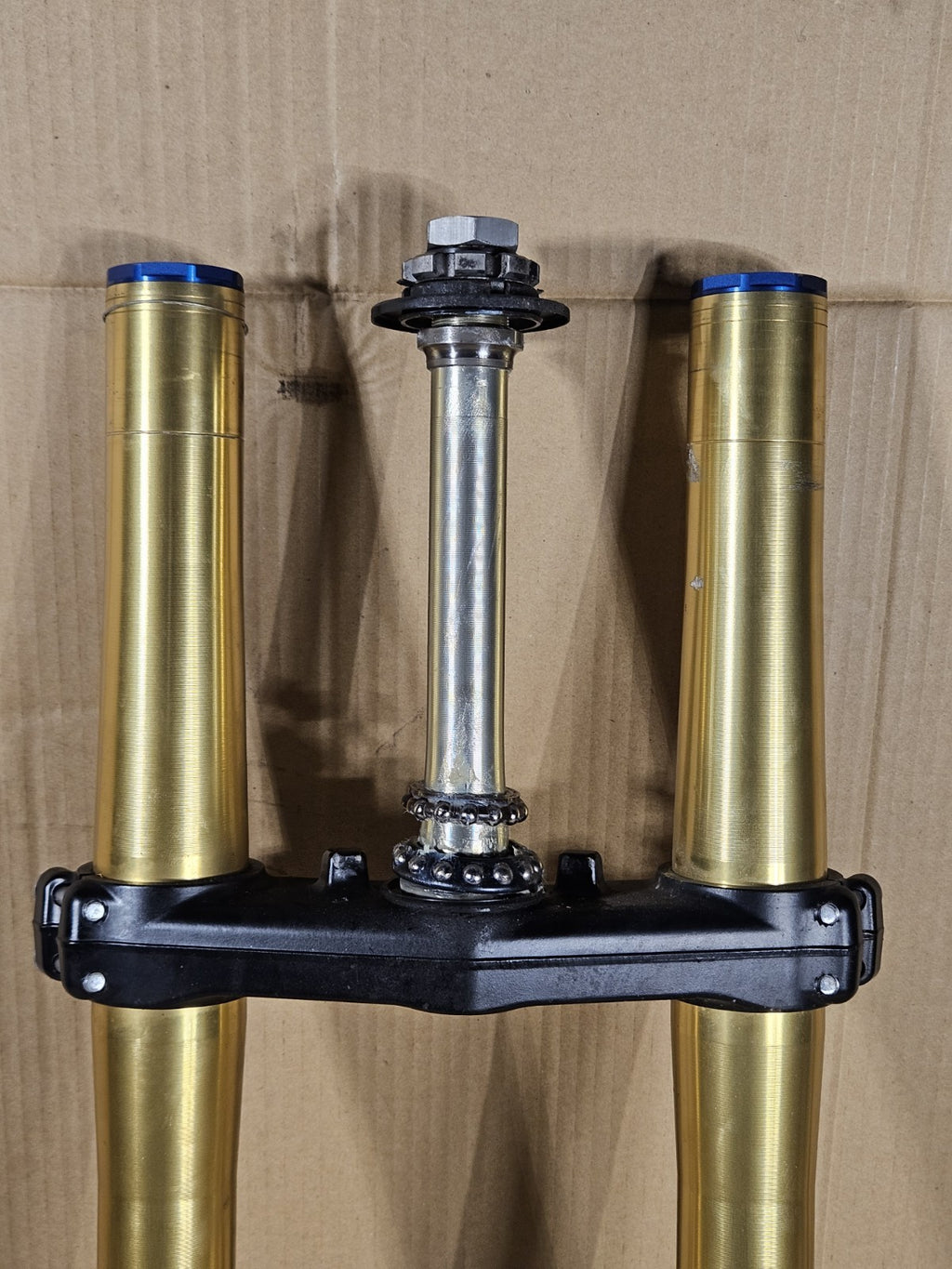 2013 Honda CBR600RR Front Forks Straight Gold Pair OEM 51410-MJC-A11 2013-20204