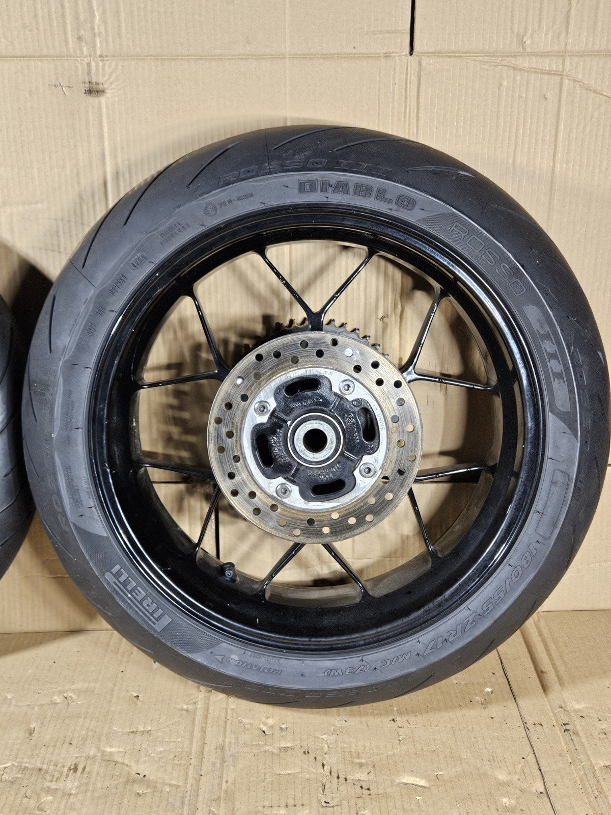 2013 Honda CBR600RR Front and Rear Rim Set OEM 2013 2020 Genuine Wheels Rims2