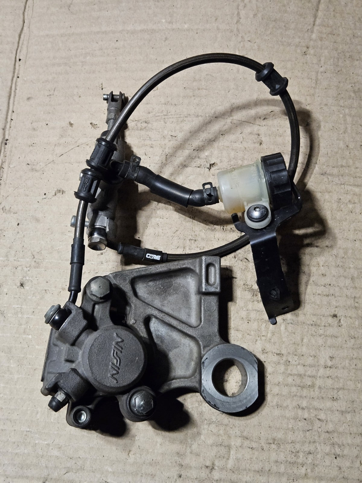 2008-2011 Yamaha YZF-R6 R6 OEM Right Rearset Rear Brake Master Cylinder Caliper7