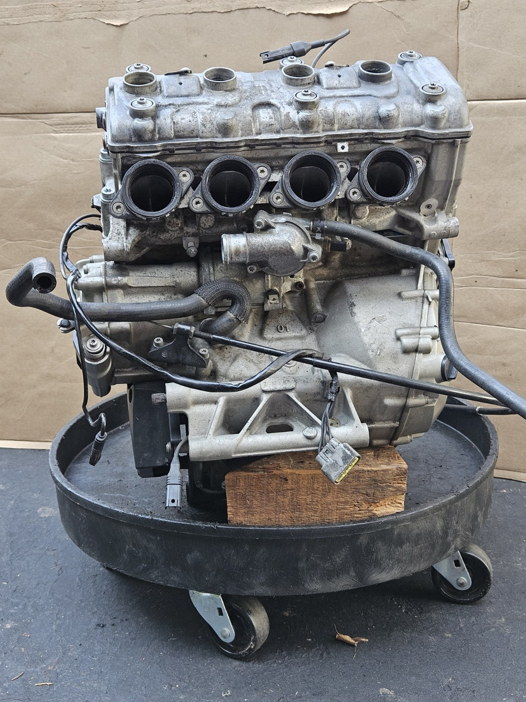 2012 BMW S1000RR Engine Motor Crankcase Head Trans Block 09-14 S1000 RR READ2