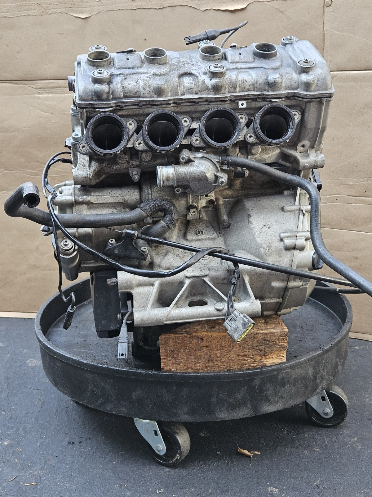 2012 BMW S1000RR Engine Motor Crankcase Head Trans Block 09-14 S1000 RR READ2