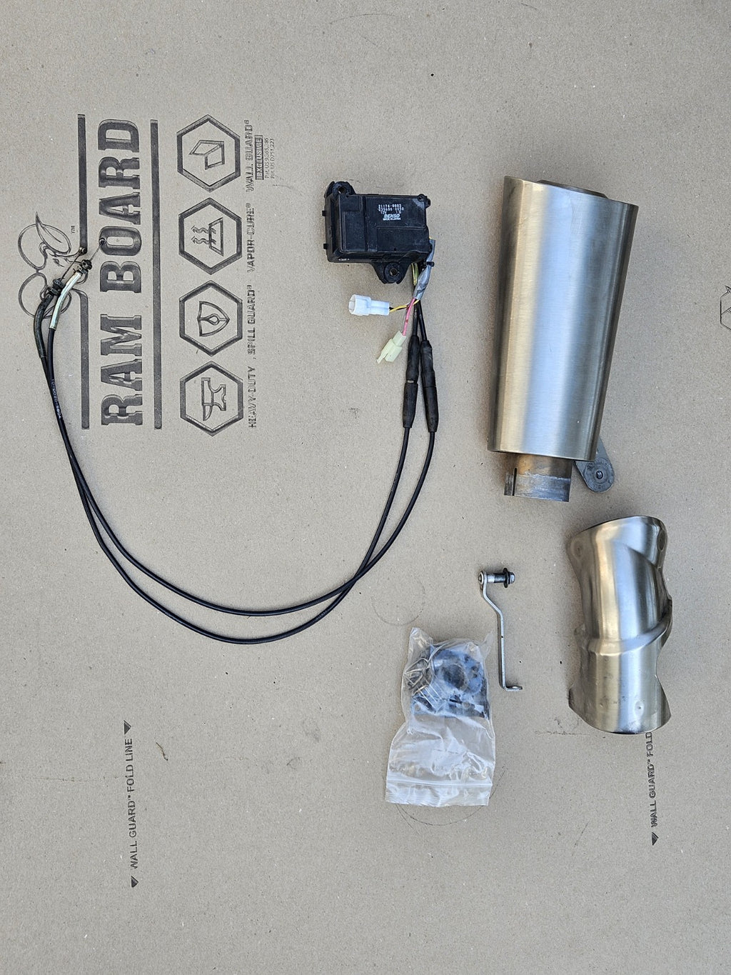 09-14 BMW S1000RR S1000R OEM Muffler Exhaust Silencer Factory Stock Pipe