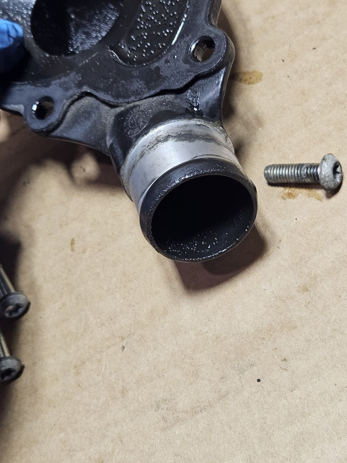 2010-2014 BMW S1000RR S1000 Engine Coolant Cooling OEM Water Pump Housing Cover