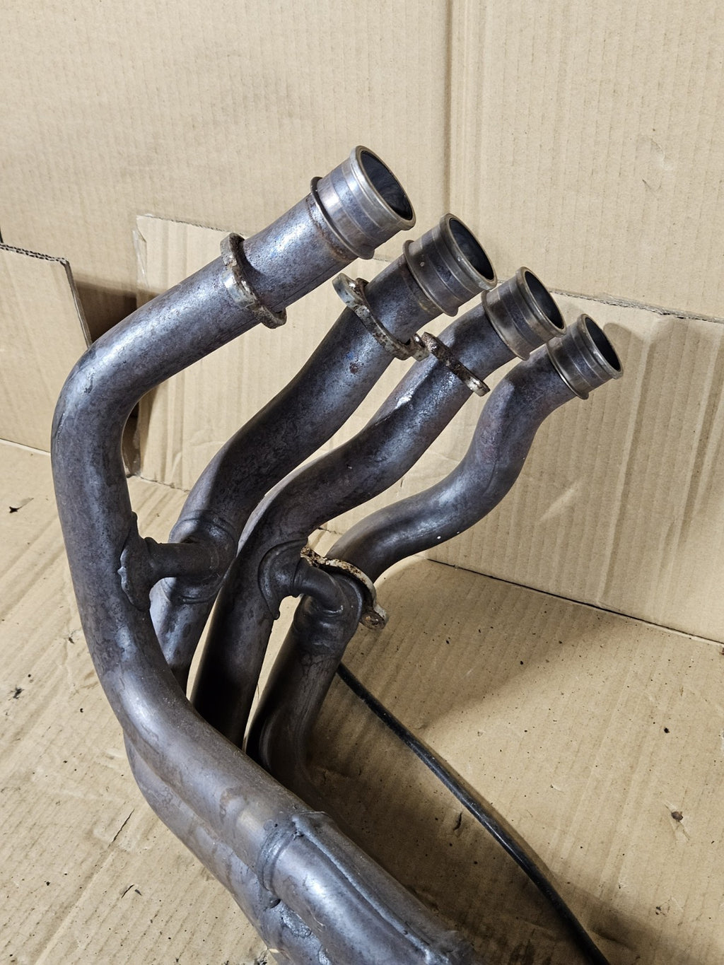2013 Honda CBR600RR Exhaust Headers and Muffler with Headers OEM 18305-MJC-3059