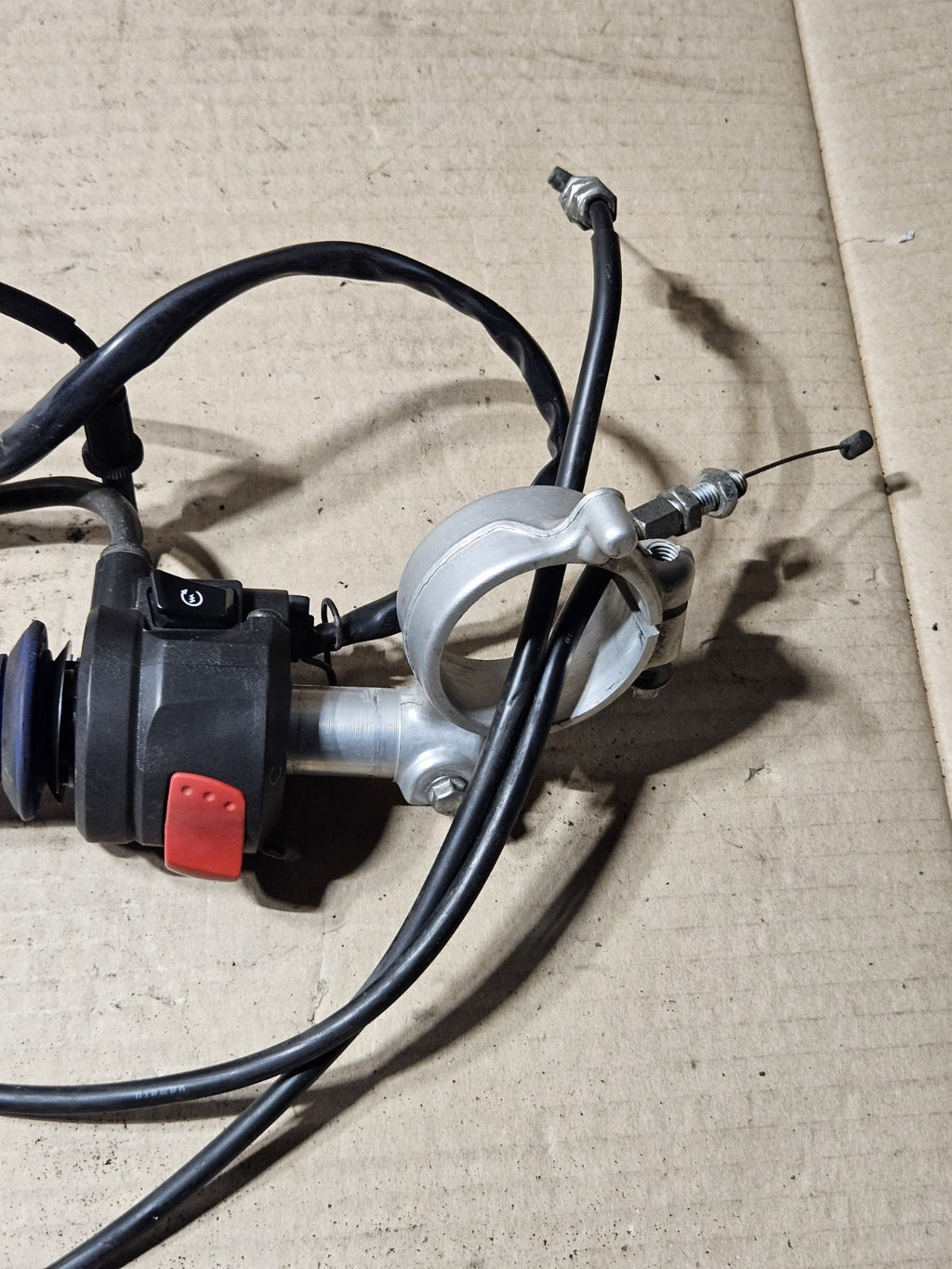 2006-2007 Suzuki GSXR600 GSXR750 RH Throttle Clip On Aftermarket Lever Switches8