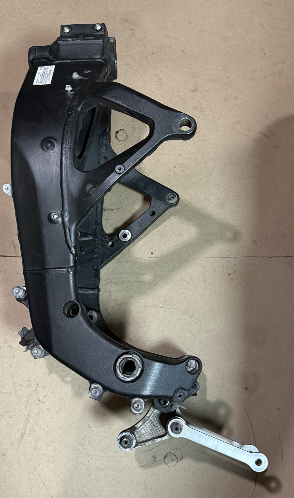 2008-2016 Yamaha YZF R6 OEM Main Frame Chassis Street Legal EZ Register