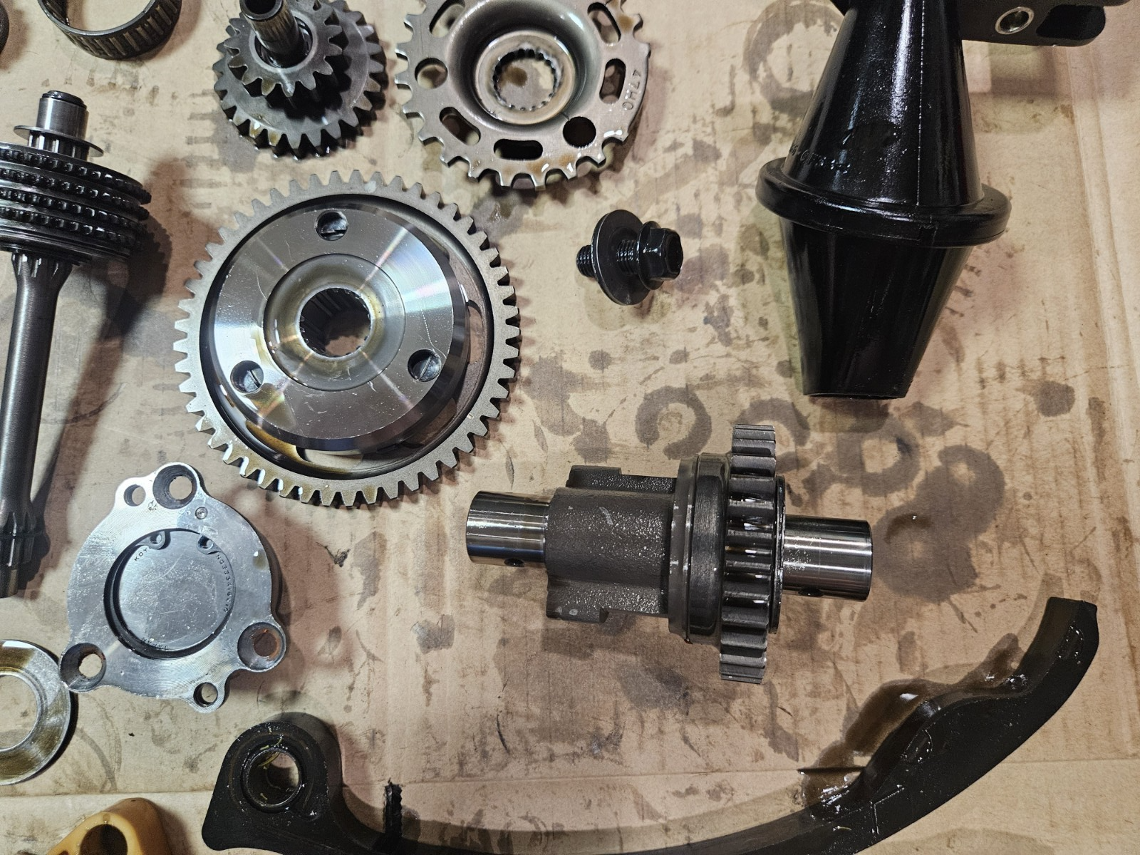 2012-2016 Suzuki GSXR1000 Camshaft Cam Chain Guide Gears OEM 2015 GSX-R1000