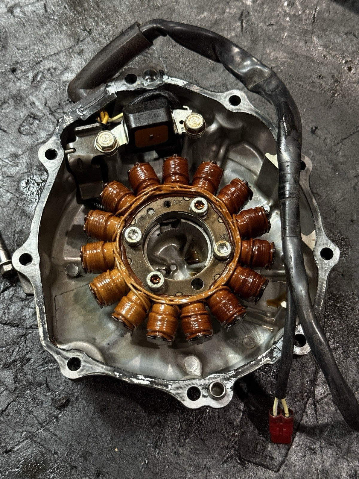 2008-2011 Honda CBR1000RR OEM Stator Generator Alternator Magneto Tested Cover8