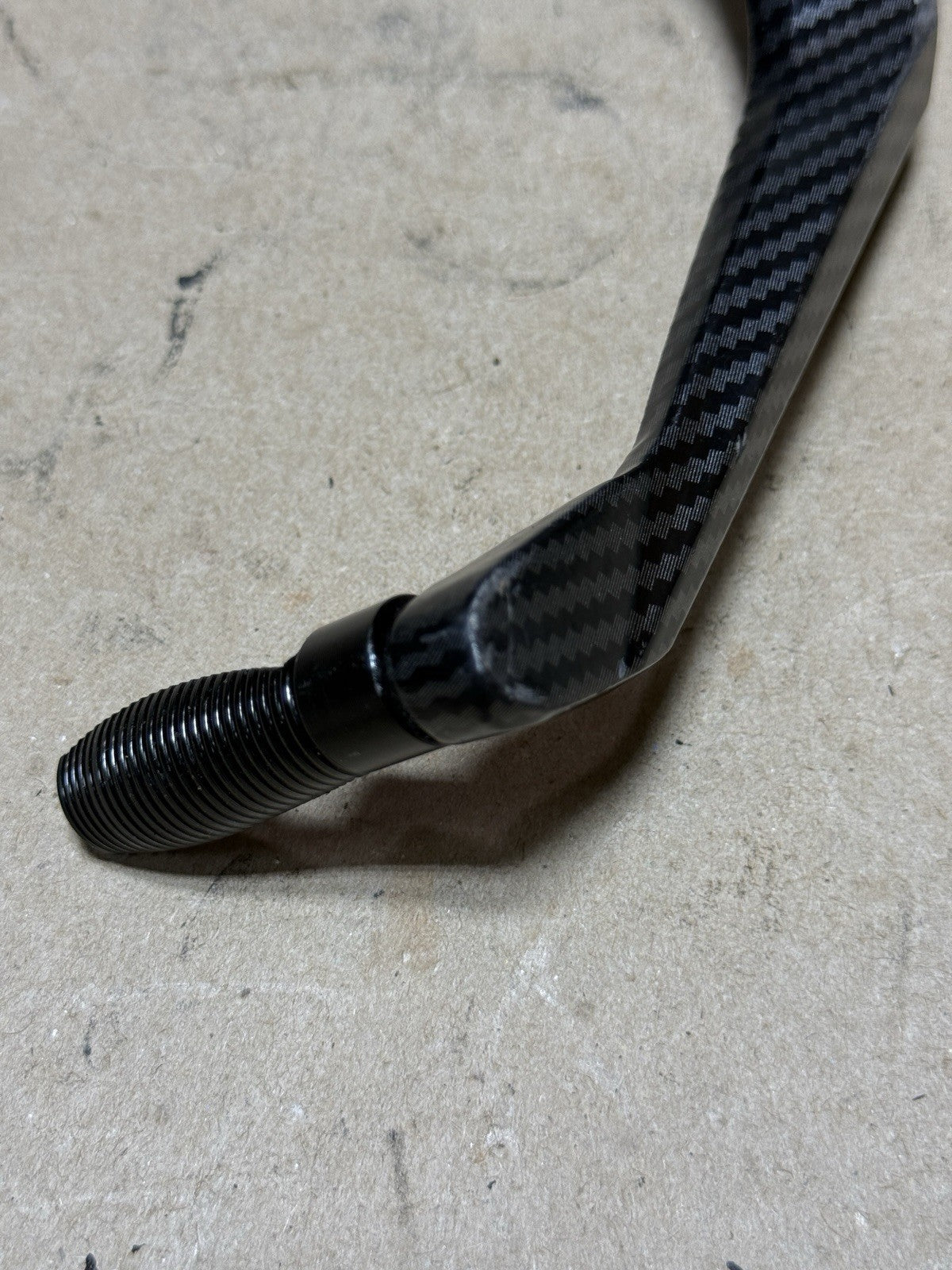 Aprilia RSV4 Handlebar protector Bar end wrap around Carbon Fiber