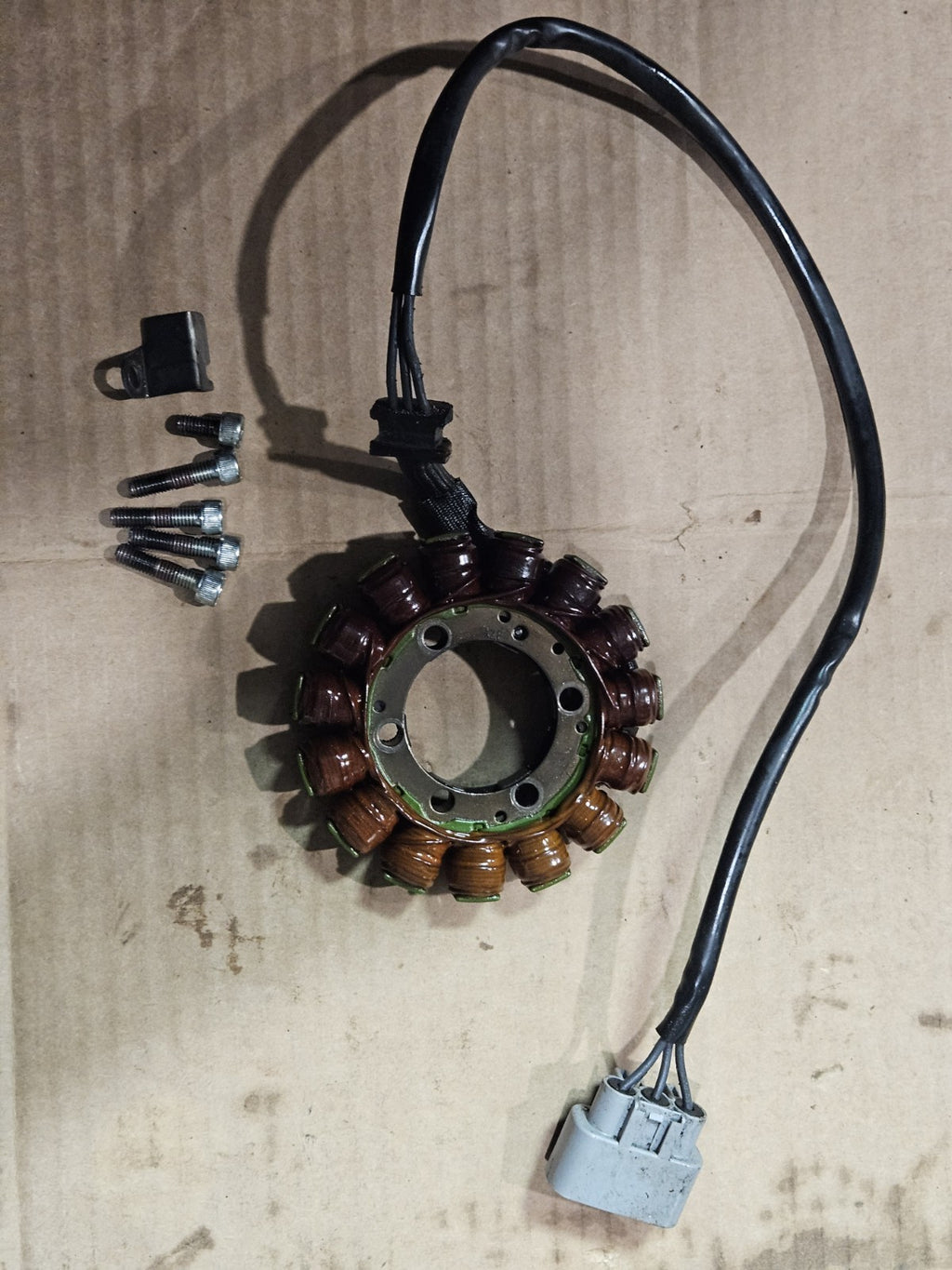 13-18 2015 KAWASAKI NINJA ZX6R OEM STATOR GENERATOR ALTERNATOR MAGNETO