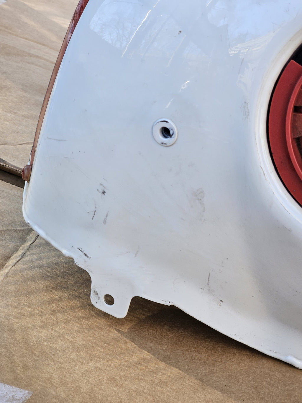 10-18 BMW S1000RR OEM Fuel Gas Tank Petrol Reservoir Factory Genuine Tank BLUE