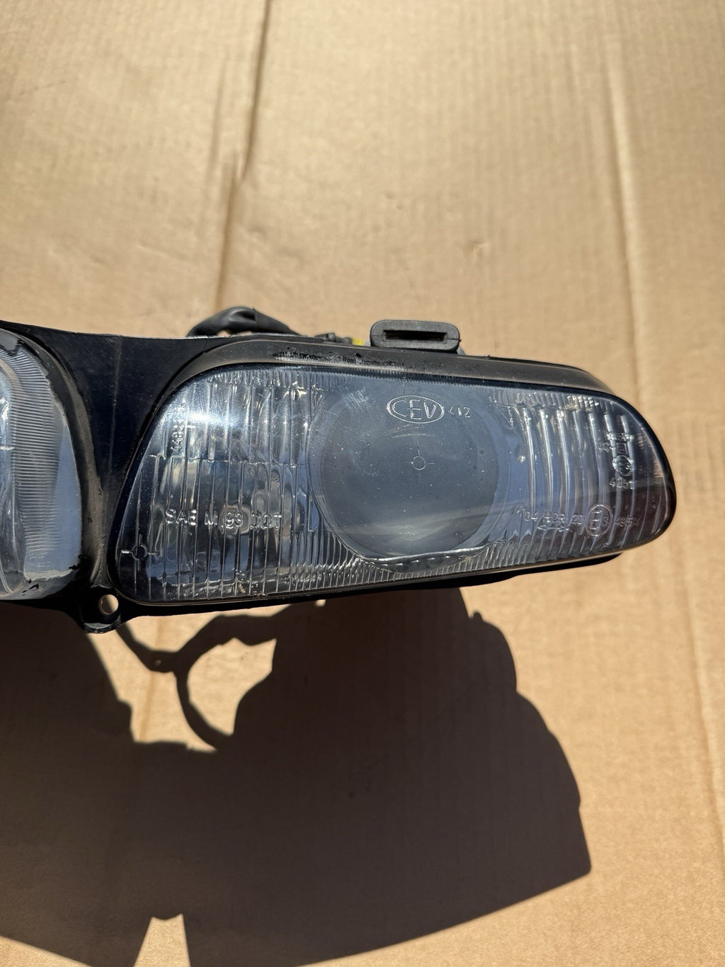 94-04 Ducati 748 916 996 998 OEM Headlight Headlamp Assembly Twin H1/H3 AS-IS