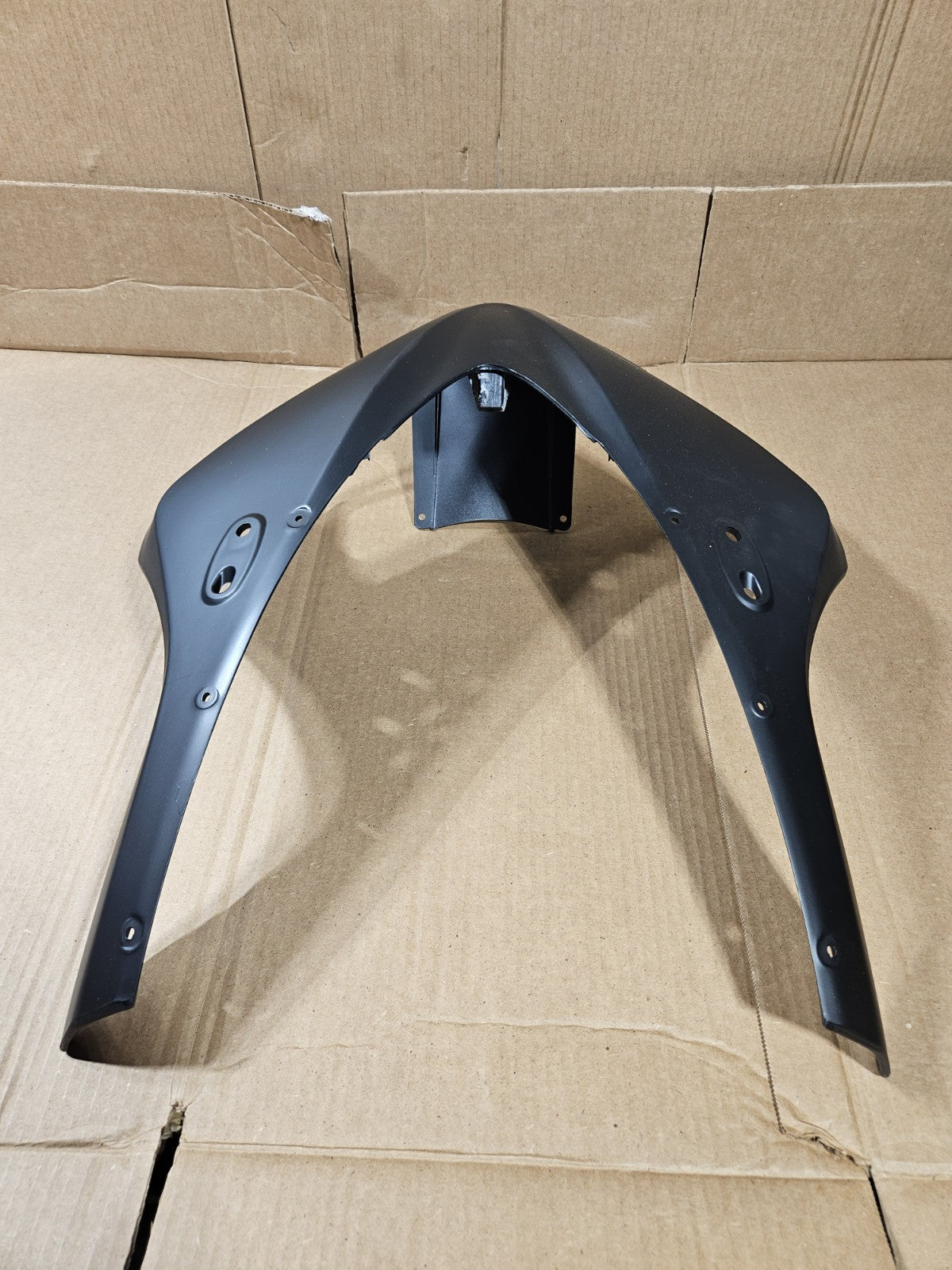 2006 2007 CBR1000RR CBR 1000 RR ABS Black Upper Front Cowl Nose Fairing7