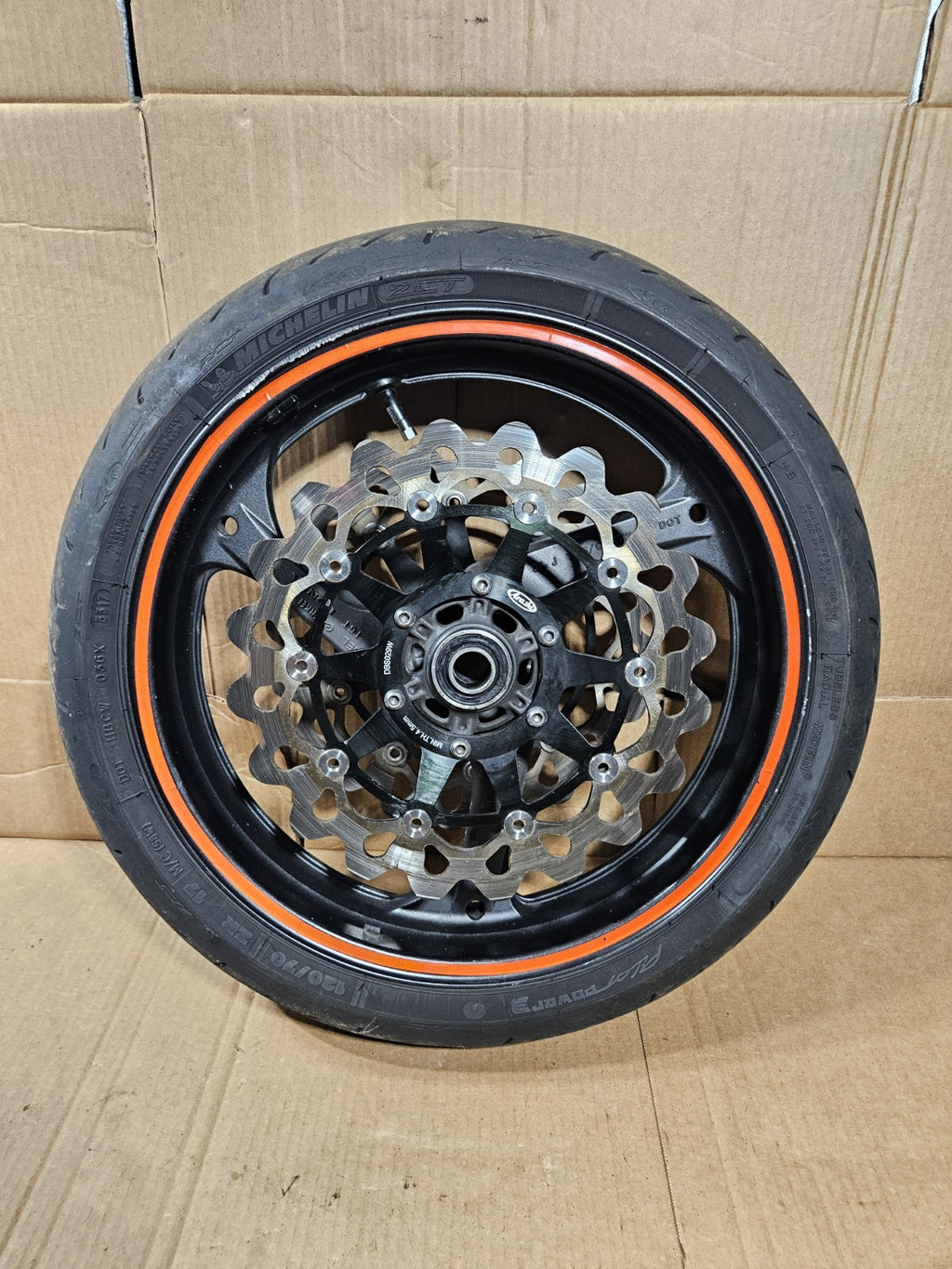 2006 Honda CBR1000RR Wheel Set Front & Rear OEM 44650MELD20ZB 2006-2007 READ18