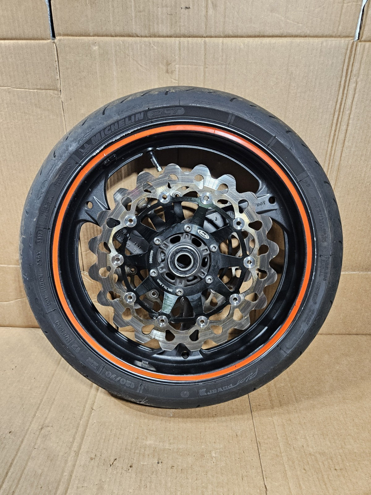 2006 Honda CBR1000RR Wheel Set Front & Rear OEM 44650MELD20ZB 2006-2007 READ18