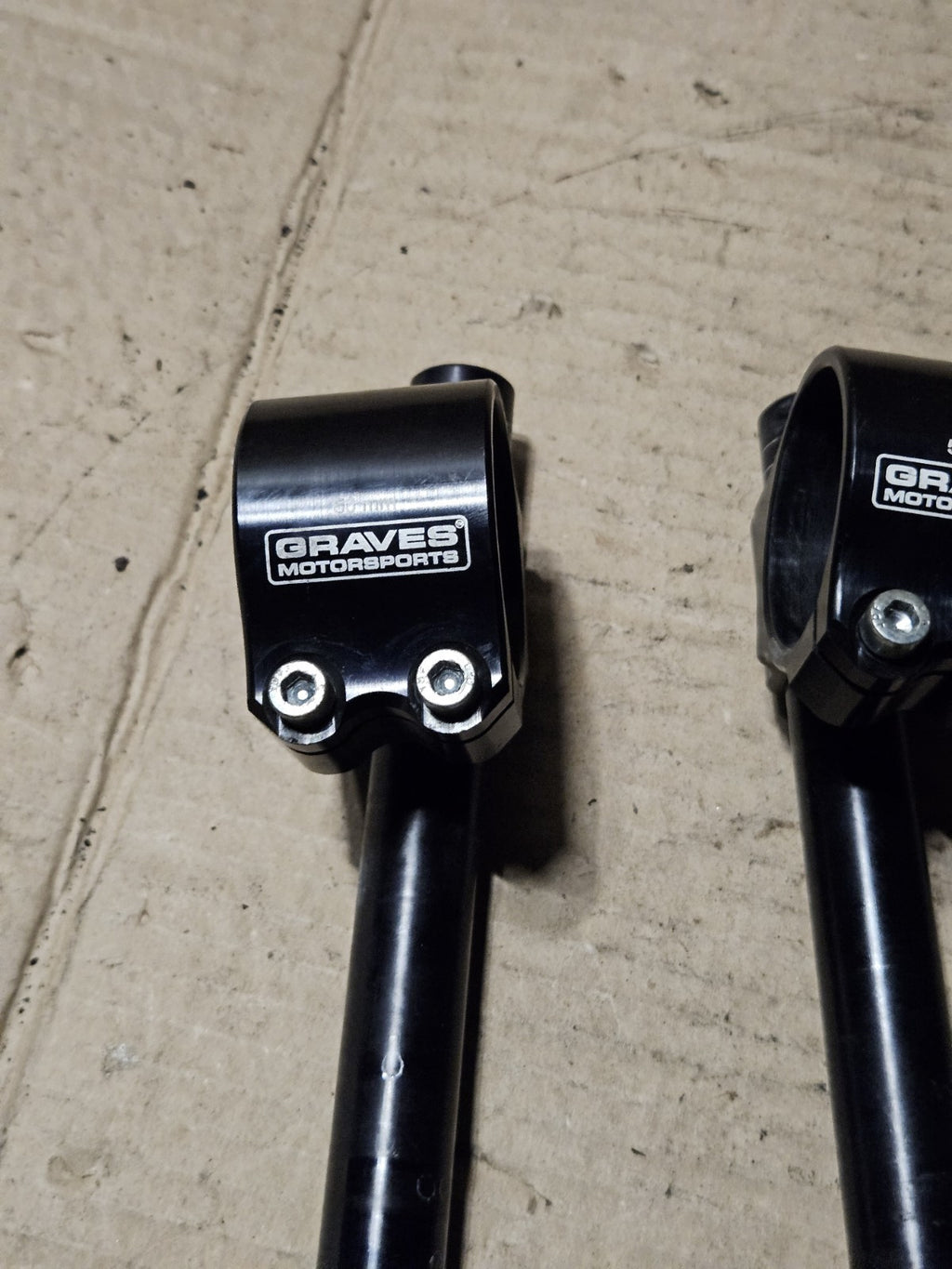 08-16 YAMAHA YZF R6 LEFT RIGHT CLIP ON ONS HANDLEBARS PAIR SET Graves Motorsport7