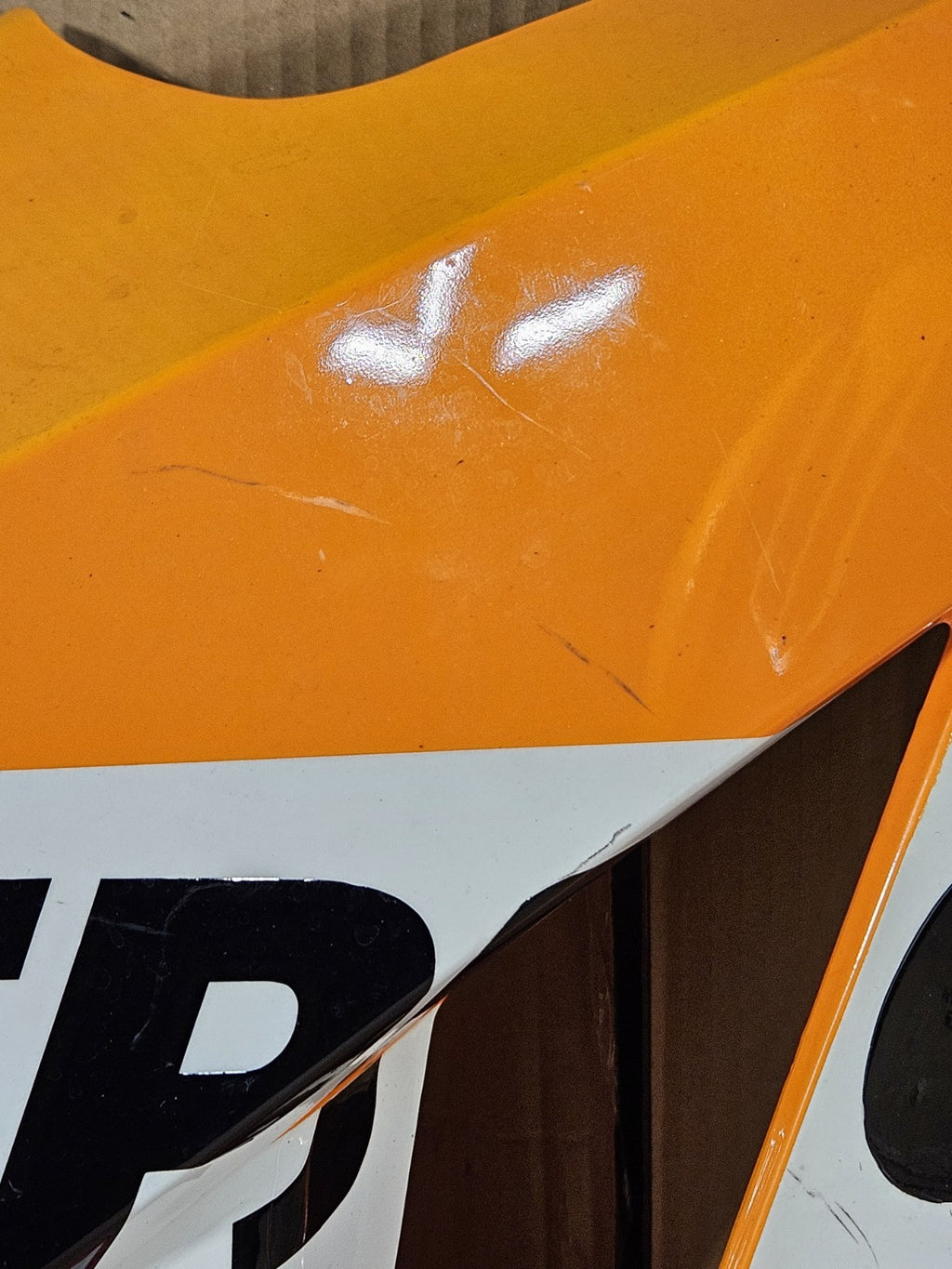 2013 Honda CBR600RR CBR 600RR Aftermarket Repsol Right Side Fairing Panel Cowl8