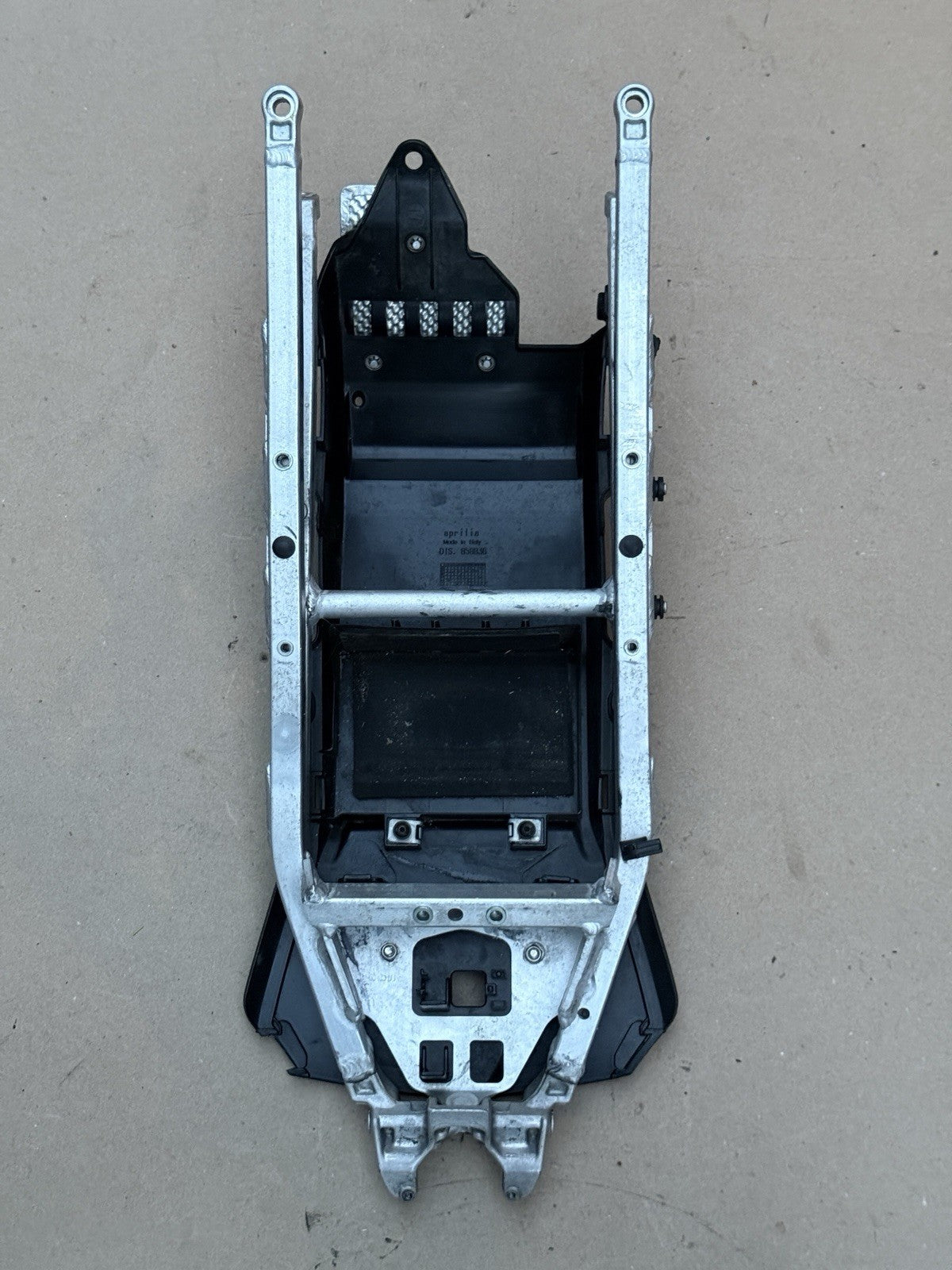 15-18 Aprilia RSV4 RR OEM Rear Subframe Sub Frame Battery Tray Assembly