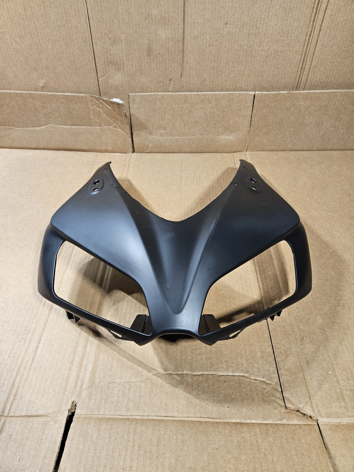 2006 2007 CBR1000RR CBR 1000 RR ABS Black Upper Front Cowl Nose Fairing10