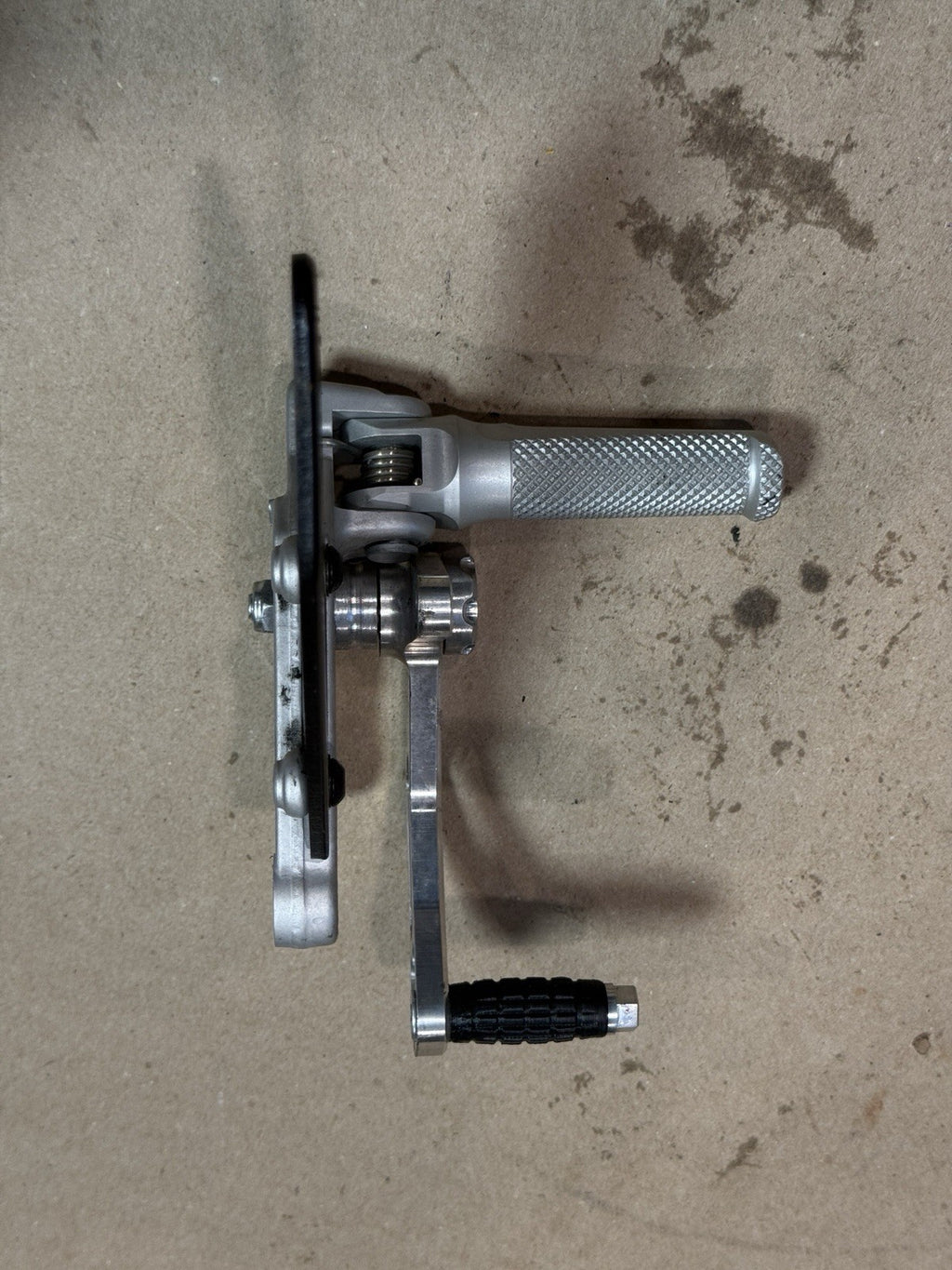 21-24 Aprilia RSV4 1100 OEM Left Front Foot Peg Footpeg Shifter Assembly Genuine