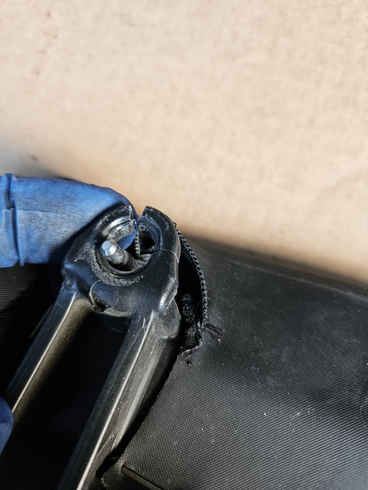 2009-2014 BMW S1000RR OEM Front Seat Saddle Damaged
