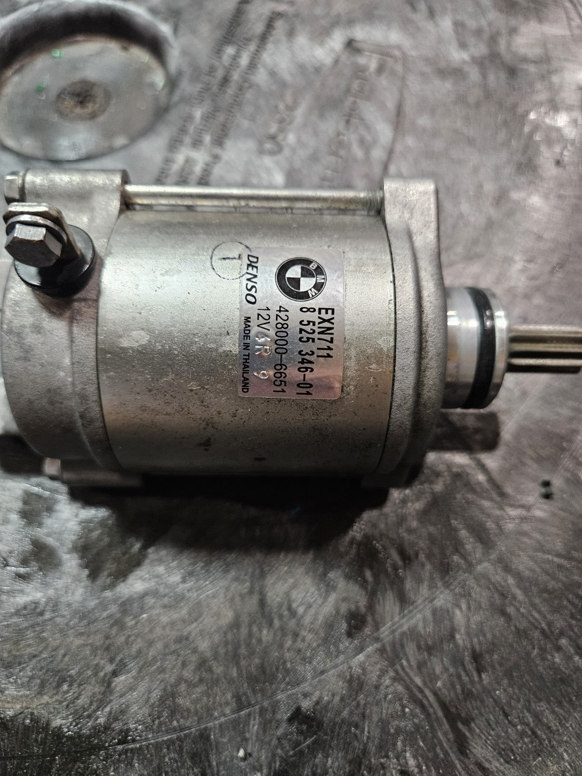 15-19 2015 BMW S1000RR OEM Starter Motor Engine Electric Start Assembly Unit