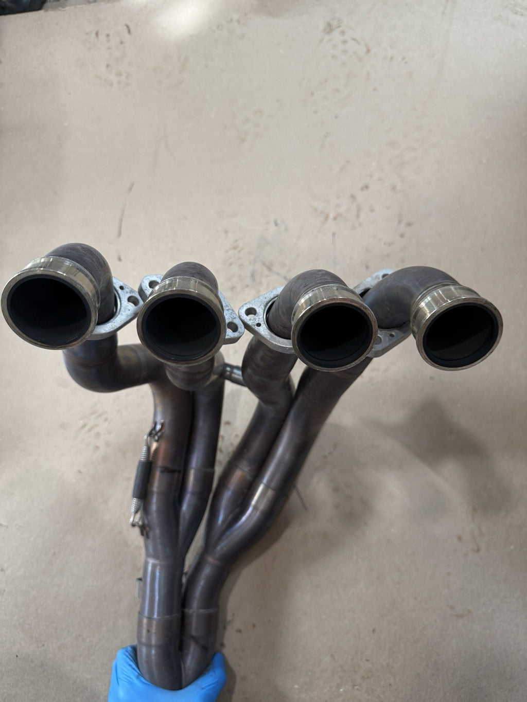 09-16 Suzuki GSXR1000 Aftermarket Akrapovic Full Exhaust System Carbon Muffler