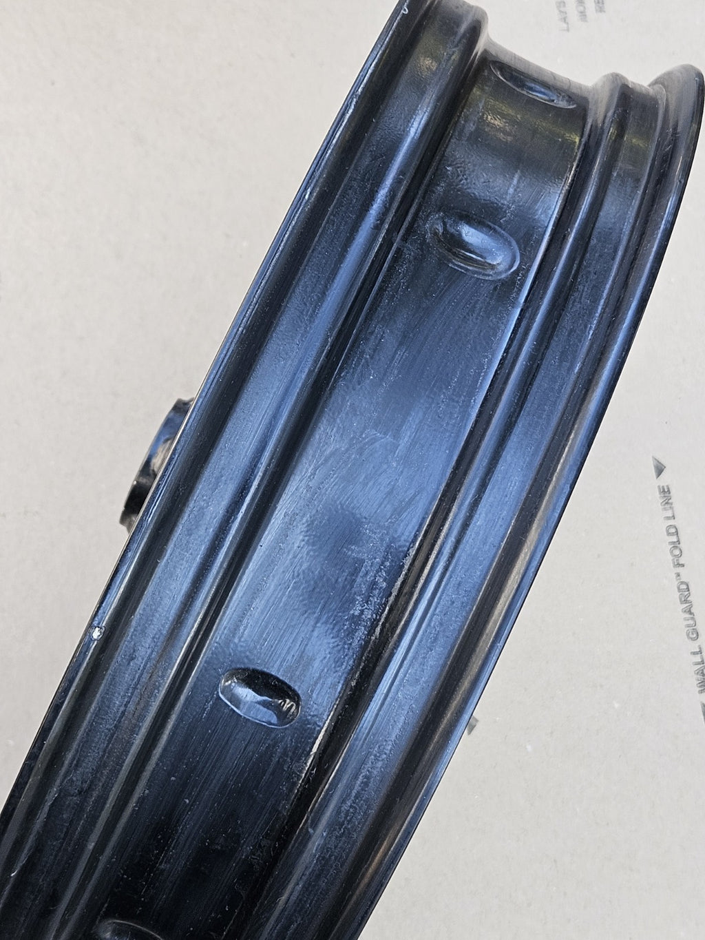 10-14 BMW S1000RR OEM Front Wheel Rim Factory Genuine Straight Clean Wheel