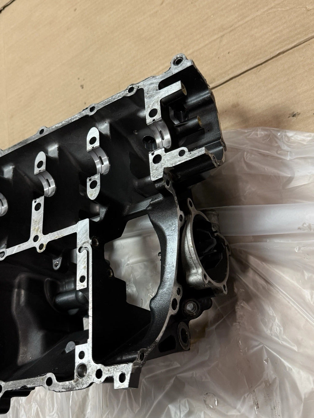 2009 Yamaha R6 Engine Block + Cylinder Head