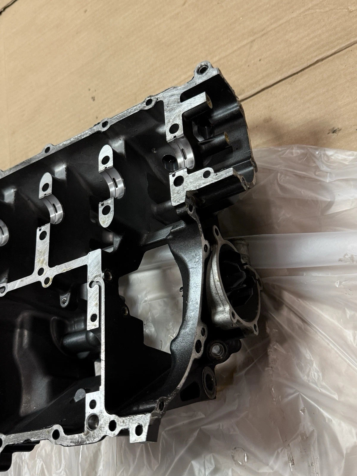 2009 Yamaha R6 Engine Block + Cylinder Head