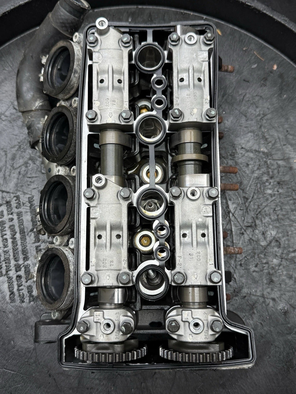 2009 Yamaha R6 Engine Block + Cylinder Head