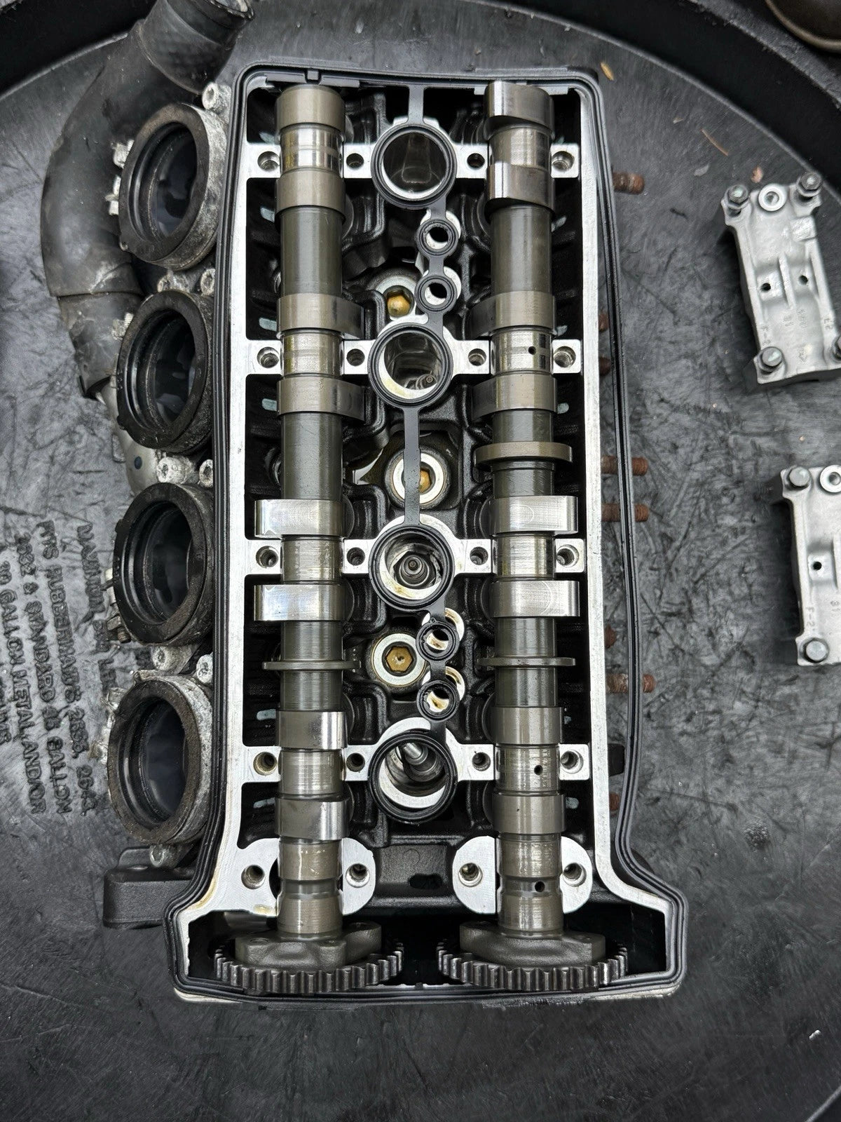 2009 Yamaha R6 Engine Block + Cylinder Head