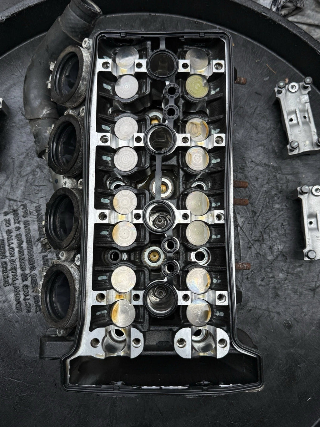 2009 Yamaha R6 Engine Block + Cylinder Head