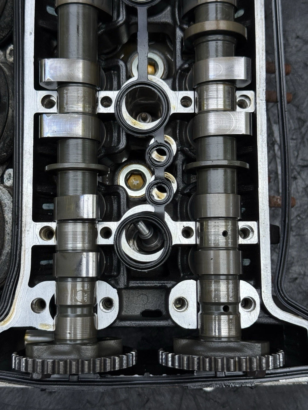 2009 Yamaha R6 Engine Block + Cylinder Head