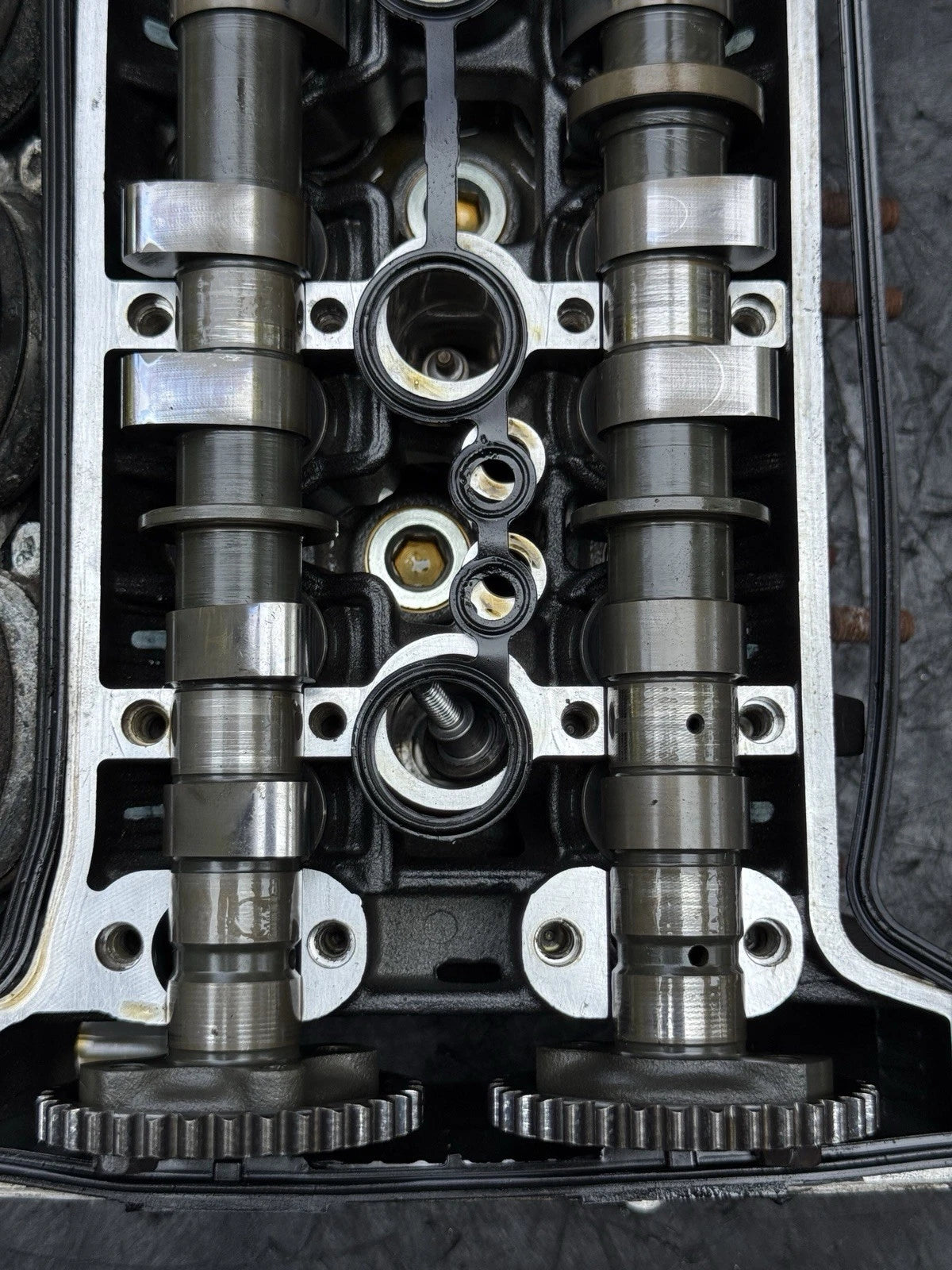 2009 Yamaha R6 Engine Block + Cylinder Head