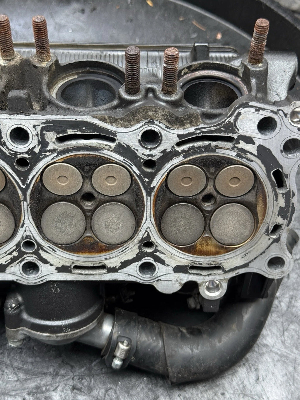 2009 Yamaha R6 Engine Block + Cylinder Head