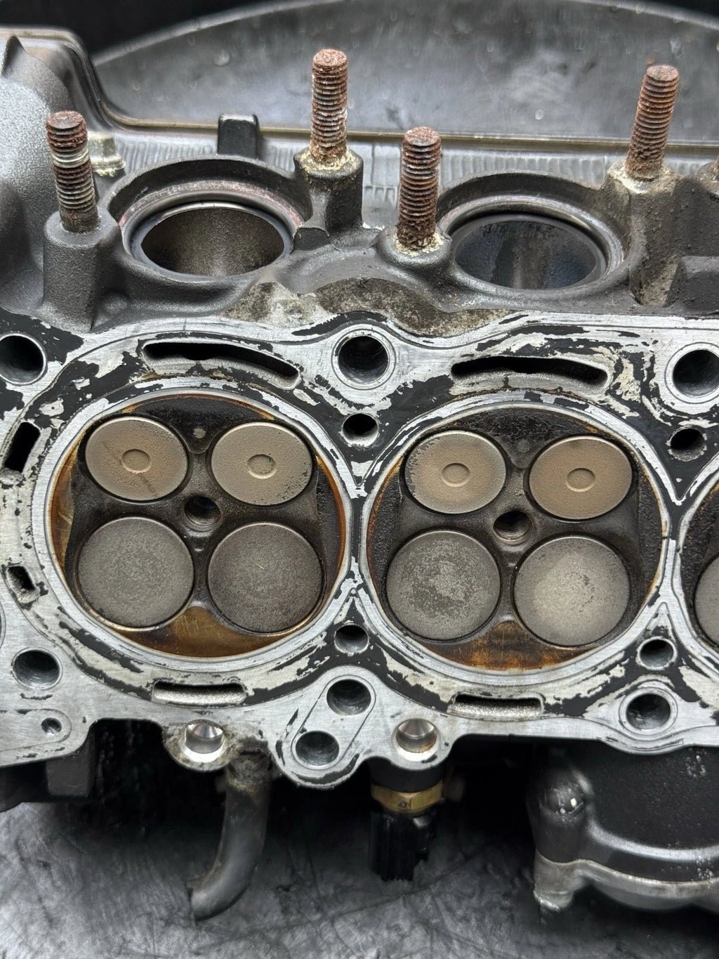 2009 Yamaha R6 Engine Block + Cylinder Head