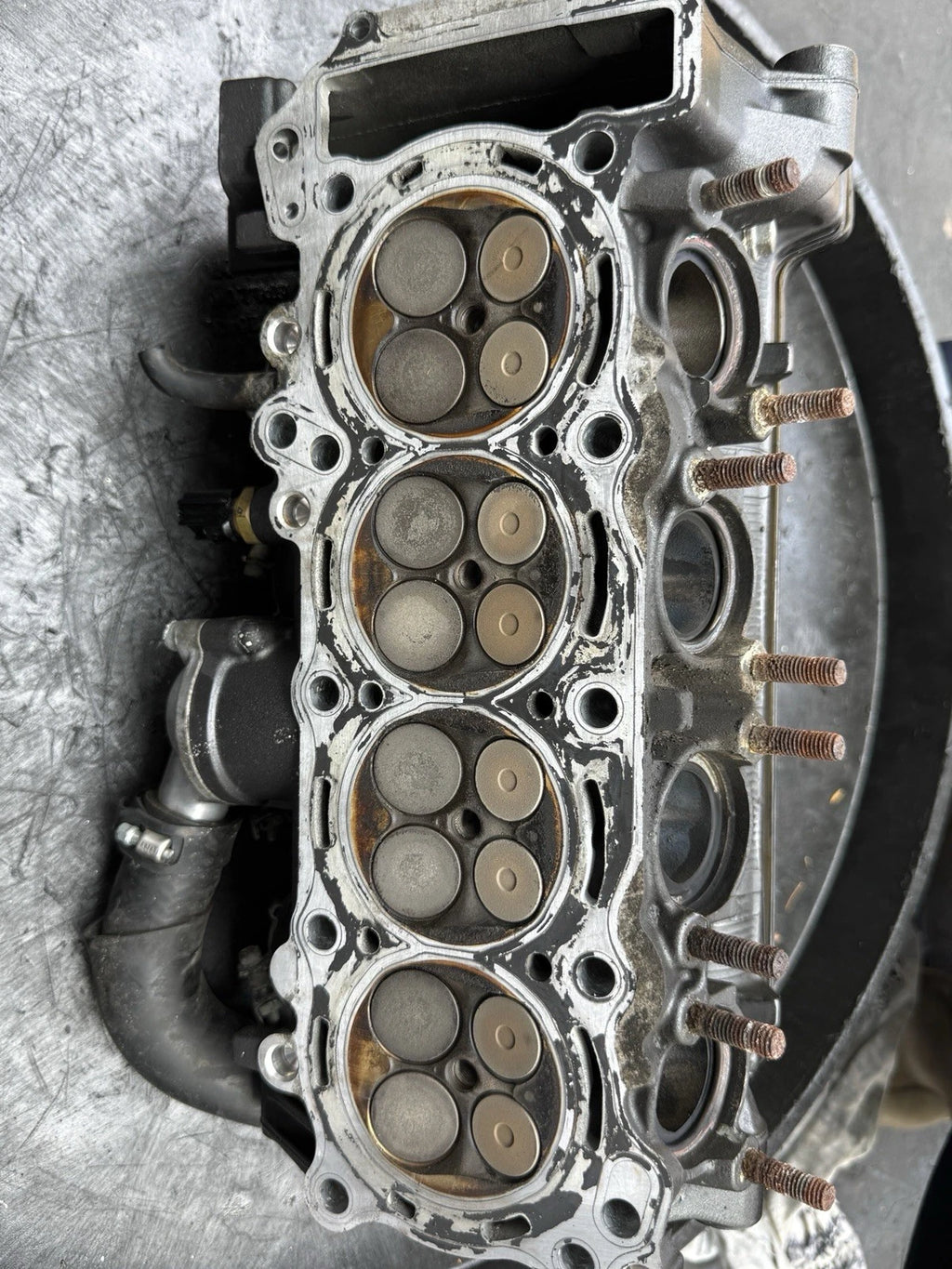 2009 Yamaha R6 Engine Block + Cylinder Head