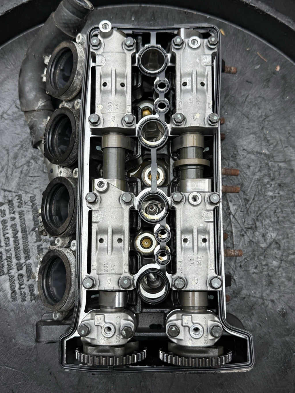 2009 Yamaha R6 Engine Block + Cylinder Head